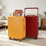 OJ1807 wheels aluminum frame travel bag