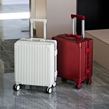OJ1812 wheels aluminum frame travel bag