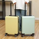 OJ1802 wheels aluminum frame travel bag