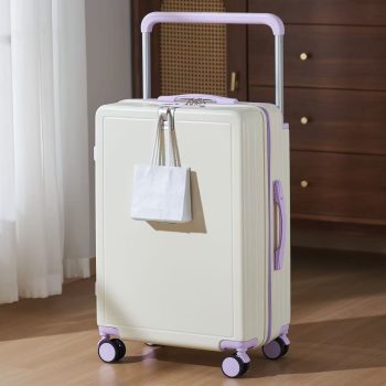 OJ1816 wheels aluminum frame travel bag