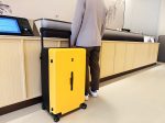 OJ1916 wheels aluminum frame travel bag