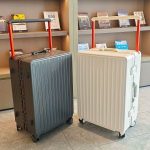 OJ795 wheels aluminum frame travel bag