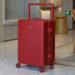 OJ794 wheels aluminum frame travel bag