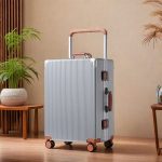 OJ797 wheels aluminum frame travel bag