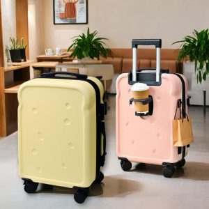 OJ814 wheels aluminum frame travel bag