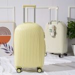 OJ819 wheels aluminum frame travel bag