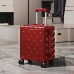 OJ747 wheels aluminum frame travel bag