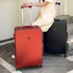 OJ787 wheels aluminum frame travel bag